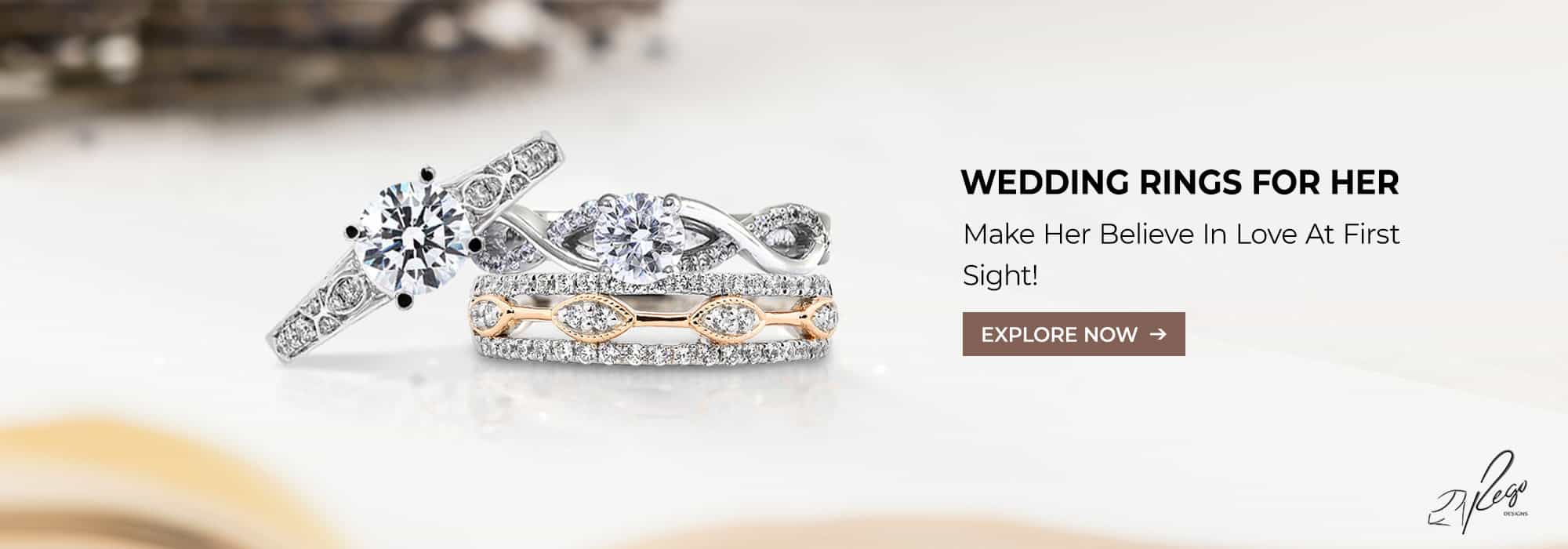 Rego Designs Wedding Rings at Morande Jewelers